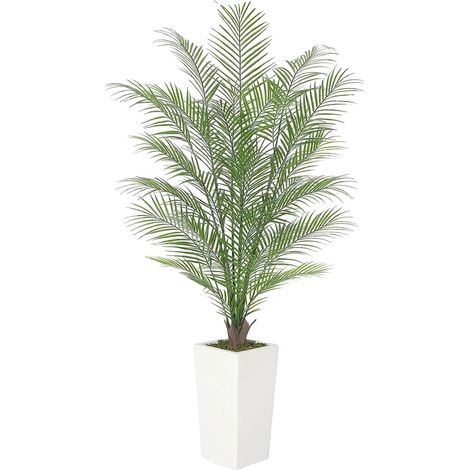 Palmera areca artificial, diseño realista, resistente a los rayos UV, 150 cm. (1/2)