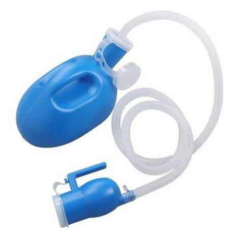 Bouteille d'urinoir SALUTUYA pour hommes âgés, 2000ml, anti-déversement et hygiénique (1/4)