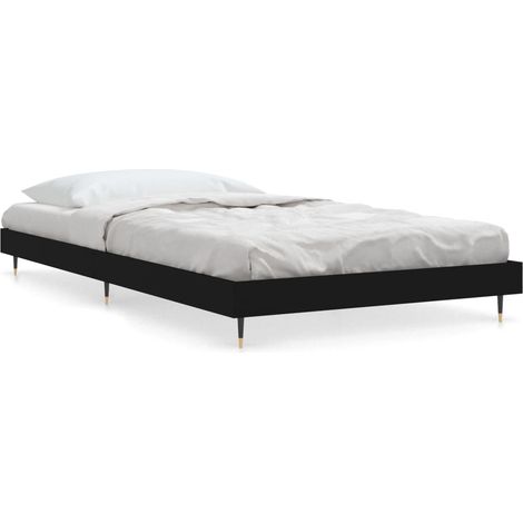 Maison Exclusive - Giroletto Nero 90x200 cm in Legno Multistrato (1/5)