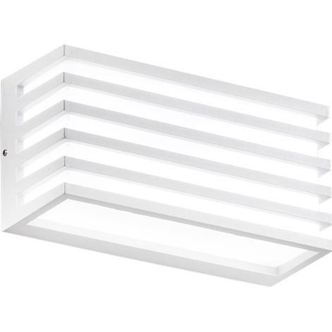 APPLIQUE BIEMISSIONE LED DUKROT BIANCA 12W1440LM CCT IP54 CCT 22X8X11CM (1/2)