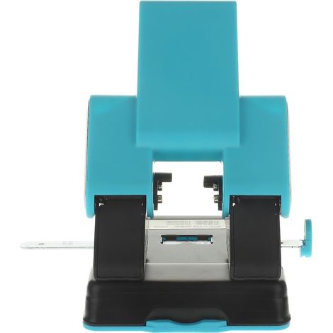 KW-triO 2-Loch-Papierlocher, Handlocher aus Metall, einstellbarer Lochabstand 70 mm/80 mm, 70 Blatt