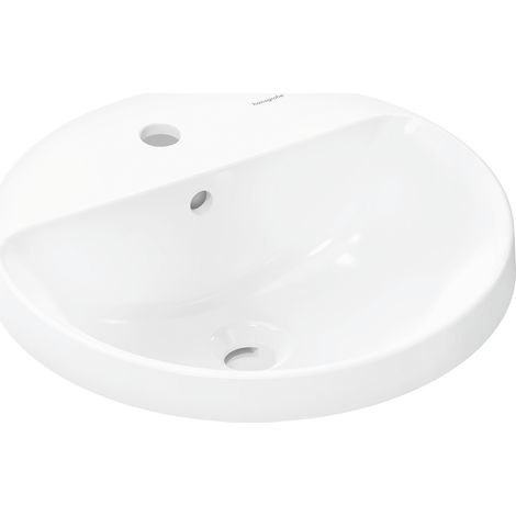 hansgrohe Xuniva S Einbauwaschtisch, Smart Clean, mit Überlauf, 1 (1/4)
