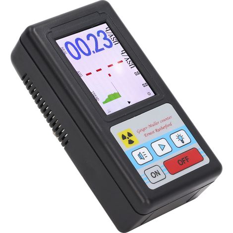 Compteur Geiger détecteur radioactivité dosimètre moniteur alarme BR-6 avec tube GM ABS erreur ±10% (1/5)