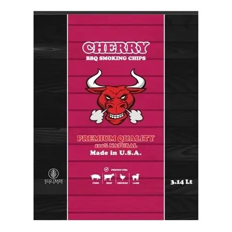 Toro Cherry Räucherchips 3,14 L aus 100% amerikanischem Kirschholz