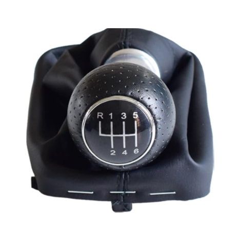 Pomo de la palanca de cambios con funda para Audi A3 8L