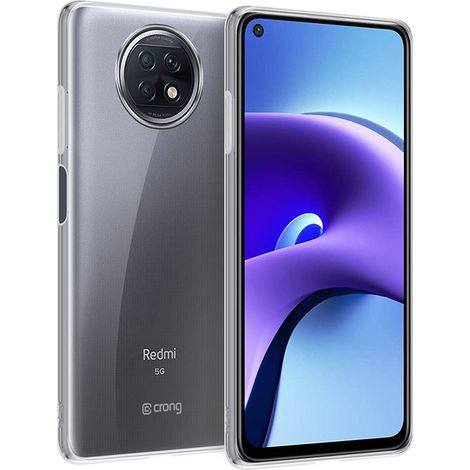 Crong Crystal Slim Cover - Xiaomi Redmi Note 9T Hülle (Transparent) (1/5)