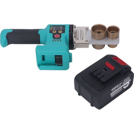 Machine à souder à chaud pour tuyaux d'eau électriques, sans fil, pour le soudage PPR domestique. Appareil de soudage à chaud au lithium, 320 W, prise UE, 110-240 V. (1/5)