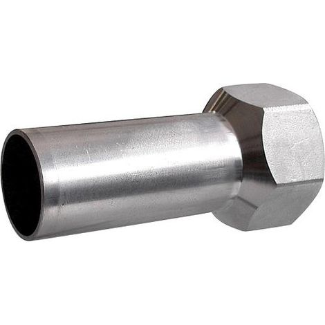 Manchon avec filetage femelle inox 22mm x DN20 (3/4") (1/3)