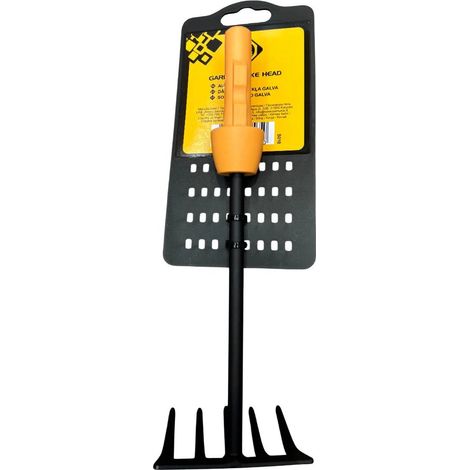 Herramienta de limpieza de jardín Forte garden rake head tines s010 ergonómica duradera