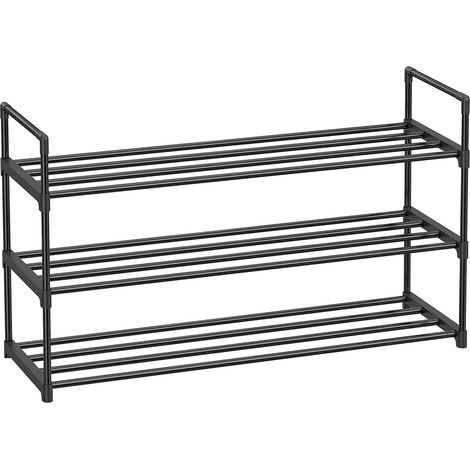 Etagere - leobert - noir - 92 x 30 x 54 cm (1/5)