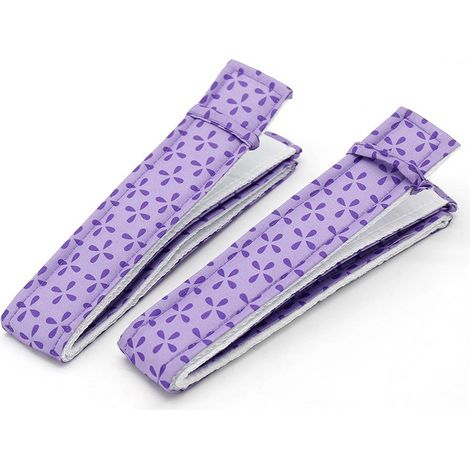 Paquete de 2 tiras de algodón absorbentes gruesas y ajustables para hornear pasteles
