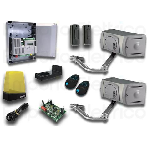 Came – Kit de motorisation de portail – 1U1271 – Pour portails battants jusqu'à 4 m – Moteur 230V AC – Armoire de commande multifonction - u1271 (1/2)