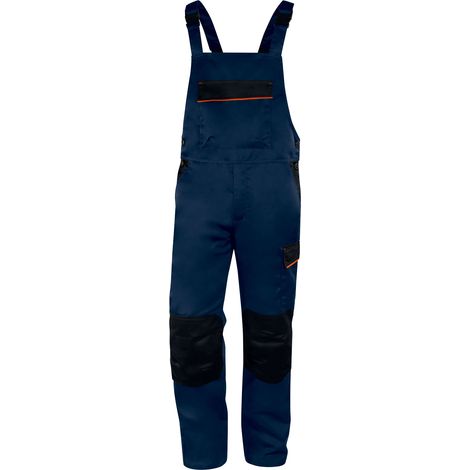 Pantalón peto con tirantes azul M1SA2 Delta Plus