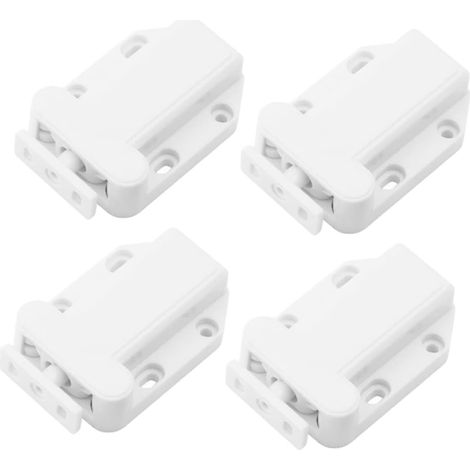Lot de 12 verrous automatiques à ressort pour portes placard (1/5)