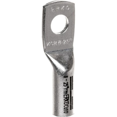 Terminal de ojal tubular de cobre KCR 8-25 /50 unidades/