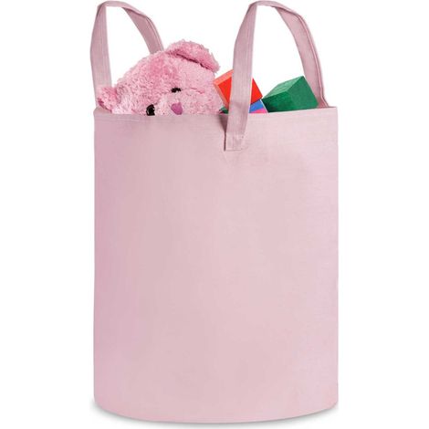 Cesto portagiochi Nukido - Rosa (1/4)