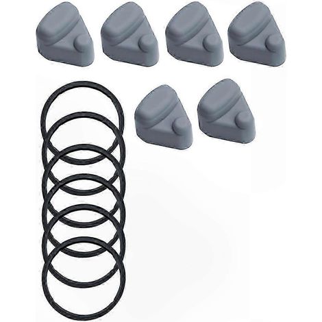 Ersatz-Silikonverschluss und -dichtung für Quick FLIP GO, auslaufsicher, langlebig, 2er-Pack, ideales Ersatzzubehör für Wasserflaschen und Thermoskannen, Standardgröße, für den täglichen Gebrauch. (1/5)