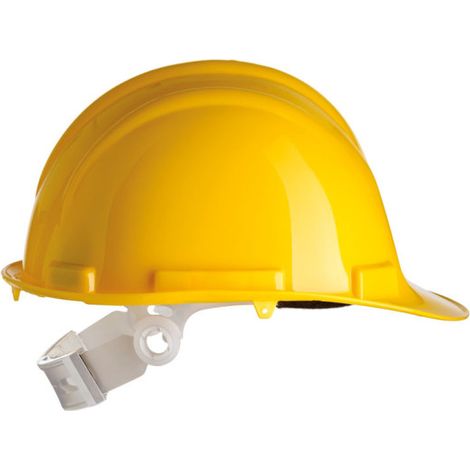 Casco alto brillo cierre pinlock, EN397 SP  amarillo