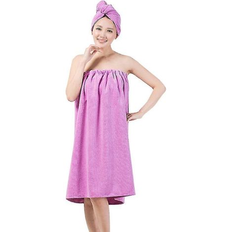 1 Stück Badetuch für Spa-Badezimmer, Lila