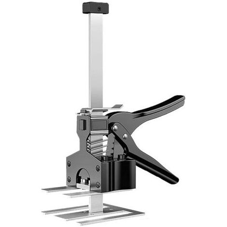 Cric à outils à main robuste - Pour panneau de porte de maison, céramique, placard- Dimensions : 10,5 x 9,6 x 29 cm (1/5)