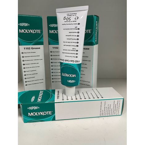 Grasa Molykote 1102, 50 g, para válvulas y grifos de gas. (1/5)