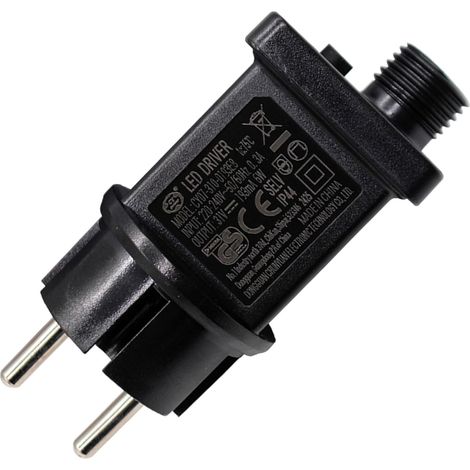 Alimentation LED 31V, transformateur LED IP44 Pilote d'adaptateur LED basse tension pour Christmas Light, String Light (1/5)