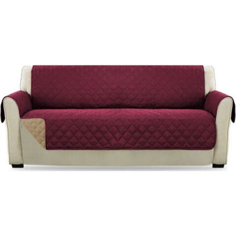 Housse De Canapé - Imperméable Réversible Matelassée - Protection Contre Les Animaux - 1 Pièce (1/5)