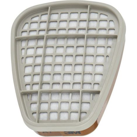 Filtri al carbone 3M 6051 per semimaschere serie 6000 7500, 2 pezzi.