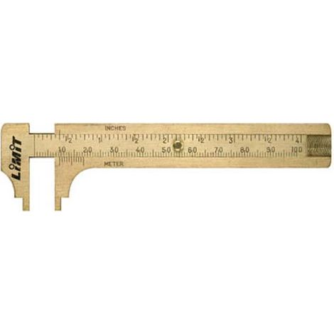 Pie de rey latón, 100mm  Limit 26540203