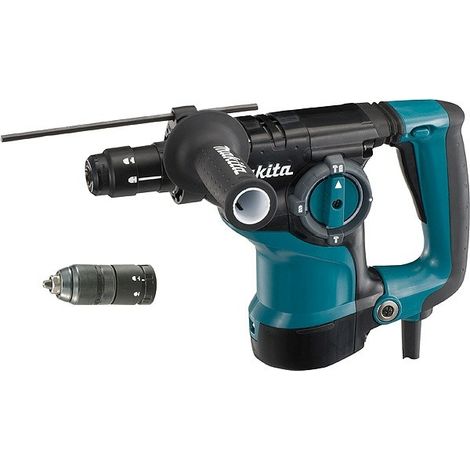 Makita – Perforateur burineur SDS+ 800W – Force de frappe 2.9J – 40 positions de burin – Design ergonomique avec éclairage