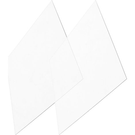 Plaques acryliques transparentes de 2 mm d'épaisseur, 30 x cm, lot (1/5)