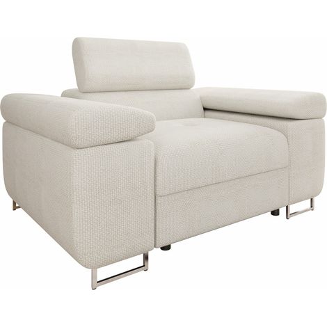 Sillón Comfivo Vinetum, Flow 06, 70x134x102cm, Tapiz, Patas: Plástico, Metal, 0