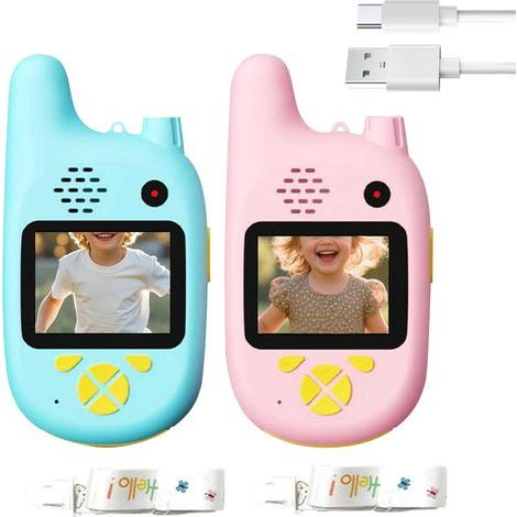 Talkies-walkies avec vidéo pour enfants Radio sans fil longue portée, talkie-walkie interactif sans fil (1/5)