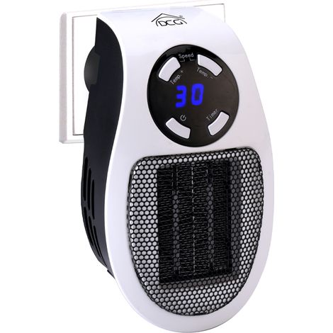 DCG Eltronic PTC04 calefactor eléctrico Interior Blanco 500 W Calefactor eléctrico infrarrojo