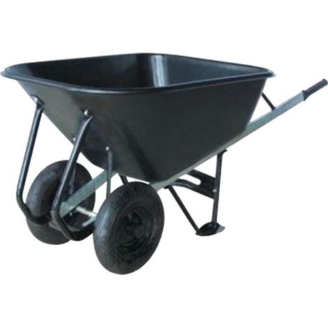 Wanne WB6424S, 180 Liter, Kunststoff, für Schubkarre, ohne Löcher