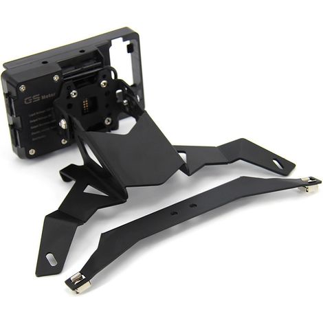Accessoires de modification pour moto BMW R1200RT 2010 : support de navigation avec pince de chargement USB pour téléphone