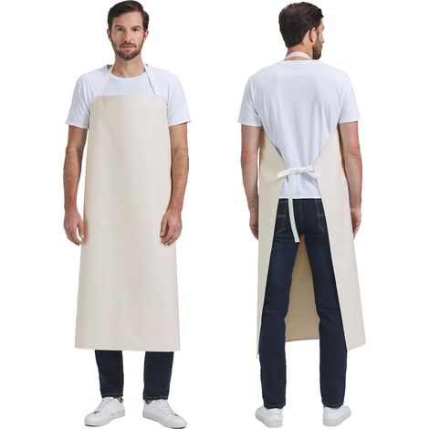 Tablier imperméable pour homme tablier en caoutchouc épais (1/4)