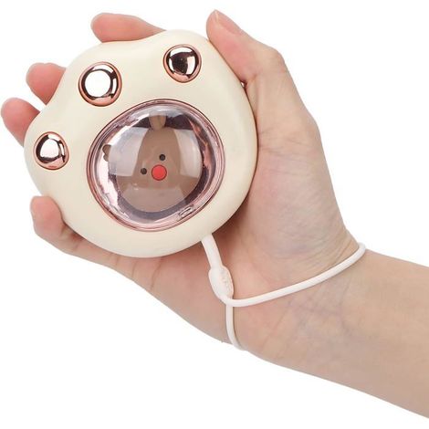 Chaufferette Électrique - Ulisem - 2400mAh - USB Rechargeable - Design Patte de Chat - Confortable (1/5)