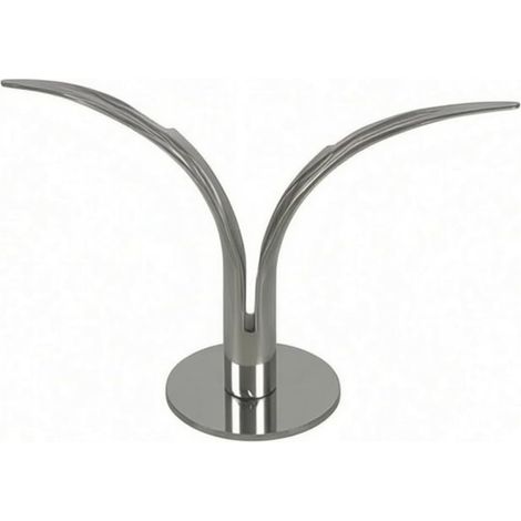 Elegant Curved Arm Chandelier, Compact and Clean Design, Candelabra, Refined, Decorative, Shelf (1/5)