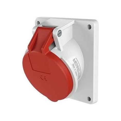 Mennekes 1746 CEE Wandsteckdose rot 32 A 5-polig (1/5)