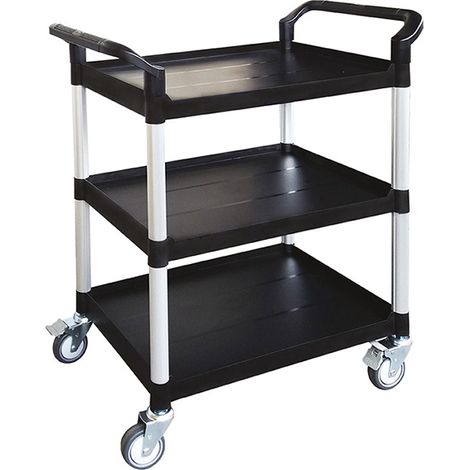 Wagen aus Polypropylen mit 3 Platten - 915 x 520 mm - Tragkraft 250 kg - S3L