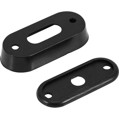 Interrupteur de commande de porte automobile, interrupteur d'électrode de porte centrale P-3, comprend 4 vis et adhésif, type universel noir. (1/5)