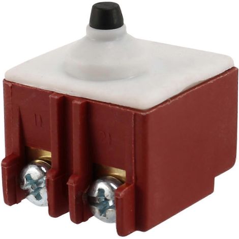 Interrupteur à bouton-poussoir DPST pour meuleuse d'angle Bosch 6-100, 250 V CA, 6 A ou 125 V/12 A (1/5)