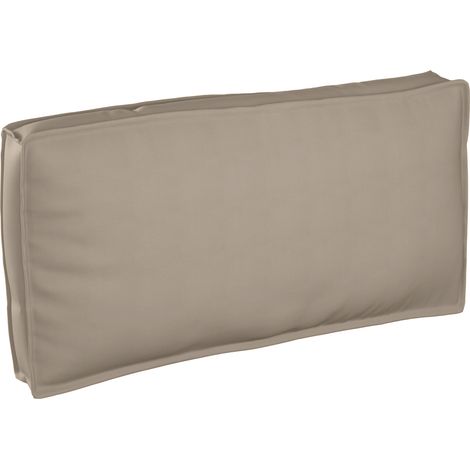 Cojín Tela Oxford Taupé 120 x 60 x 12 cm vidaXL (1/5)