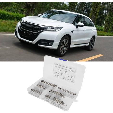 Pièces automobiles, 6 tailles de goupilles fendues/épingles à cheveux en forme de U/goupilles élastiques, 120 pièces (1/5)