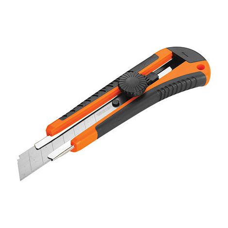 Cutter Softgrip 300228 Wokin con Lame 1 18 mm 6 Pezzi