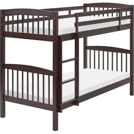 Letto A Castello 90 x 200 cm in Legno Scuro Revin (1/5)