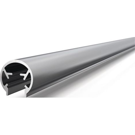 Perfil de protección BS-BU-22K + longitud 1980 mm en el lado bisagra bisagra-D. ATHMER anodizado plateado de 22 mm (1/3)
