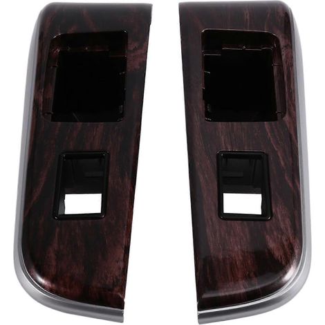 Abdeckung für das Bedienfeld des hinteren Fensterhebers für Toyota Camry 2012-2017 (Linkslenker), Teilenummern 74272-06500-B0 und 74271-06500-B0. Türarmlehnenverkleidung. (1/5)