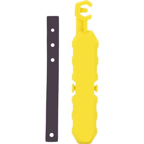 Outil de Réparation pour Chaîne de Vélo, Démontage et Ajustement de Maillon pour VTT et Vélo de Route, Jaune (1/5)